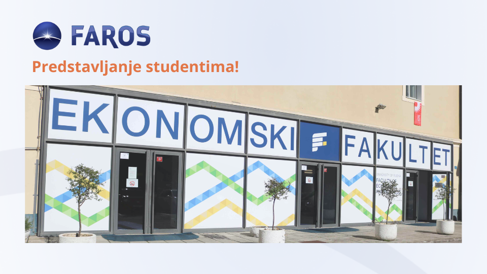 Faros ERP gostovao na Ekonomskom fakultetu u Rijeci