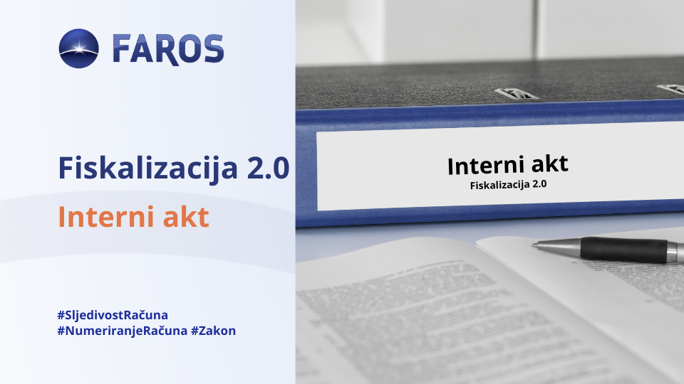 Interni akt i pravilno numeriranje računa